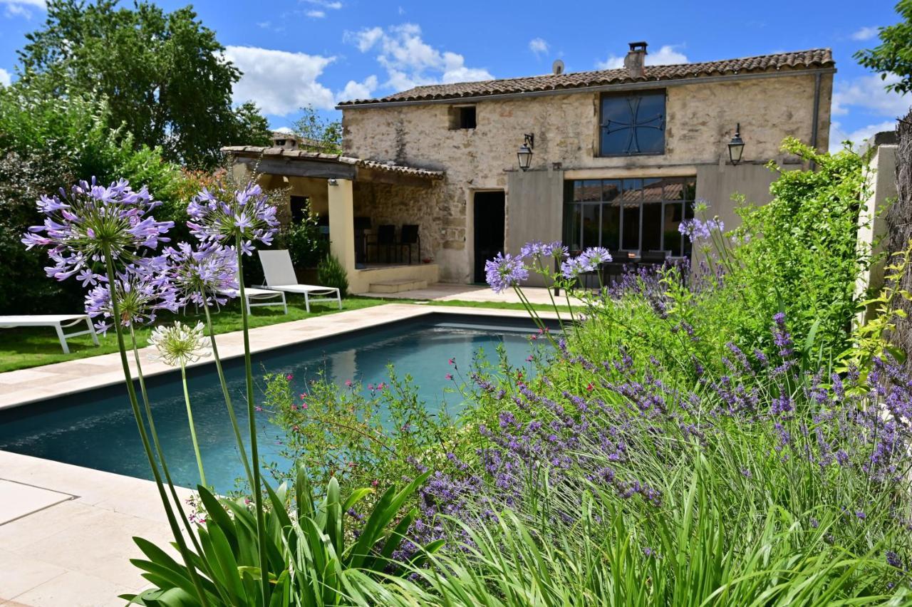 Gite De Charme "Puisneuf" Proche De Uzes Villa Flaux Exterior photo